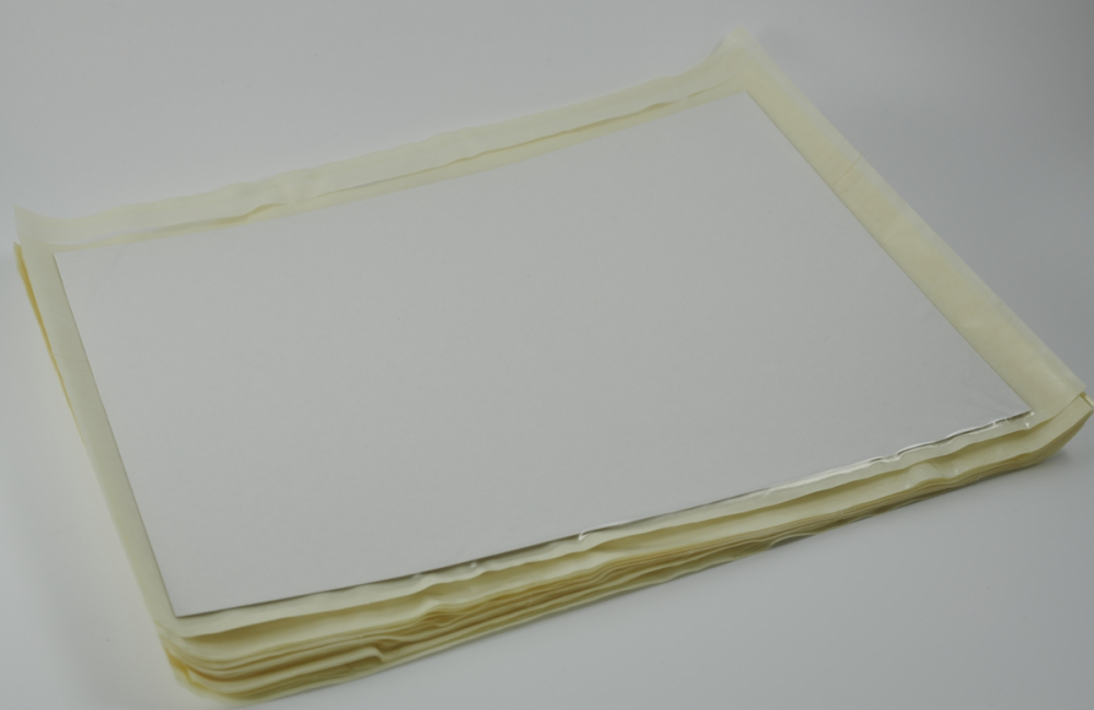 Samolepljiva prozirna omotnica za dokumente A4 325x230+25 mm 
