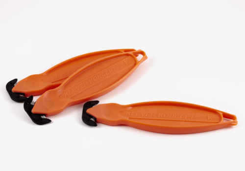 Sigurnosni nož Klever Koncept narančasti  