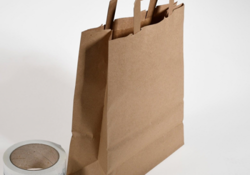 Vrećica papirnata s ručkom S 220x100x280mm (20komada)