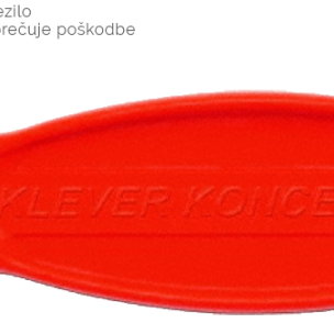 Sigurnosni nož Klever Koncept žuti  